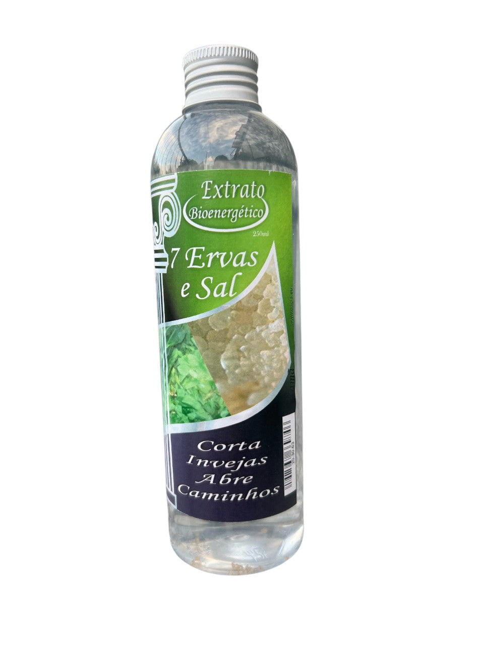 Banho bioenergetico-7 ervas e Sal 250 ml